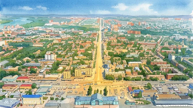 Вид на Кемерово